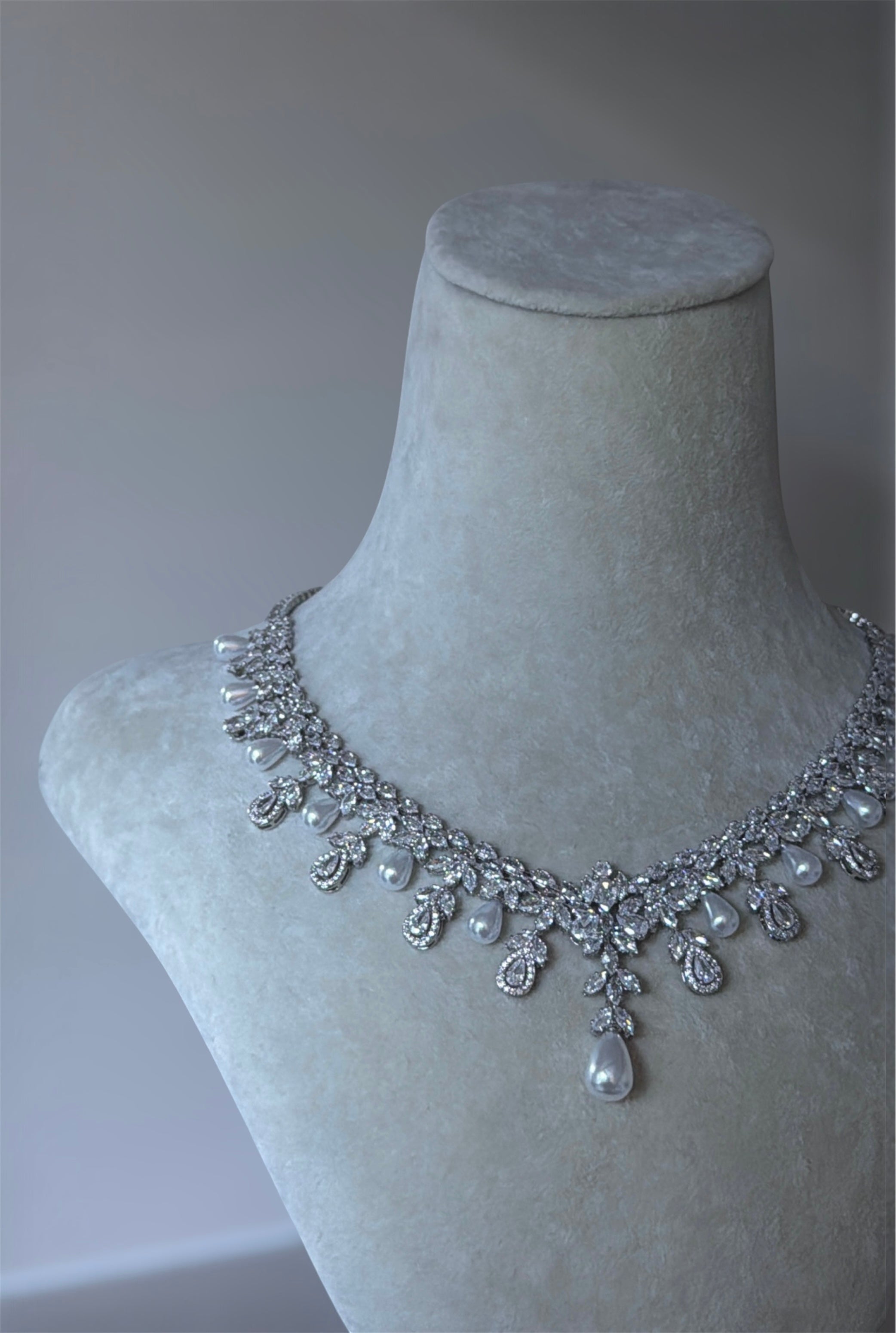 18th-century inspired Necklace & Earrings