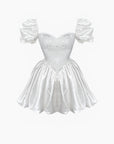 IVORY BALLOON DRESS