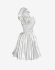 IVORY BALLOON DRESS