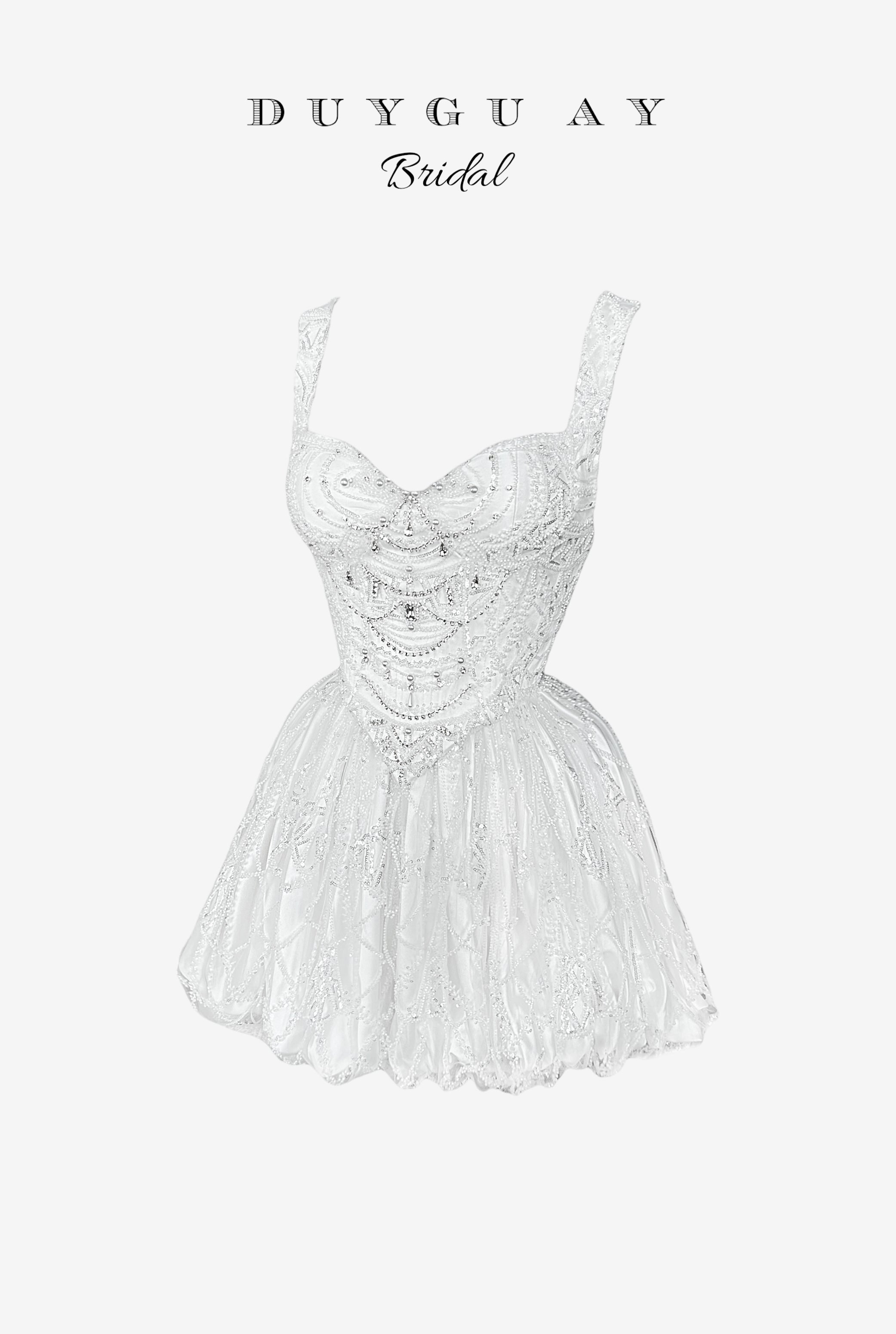 FAIRY BRIDAL RECEPTION DRESS
