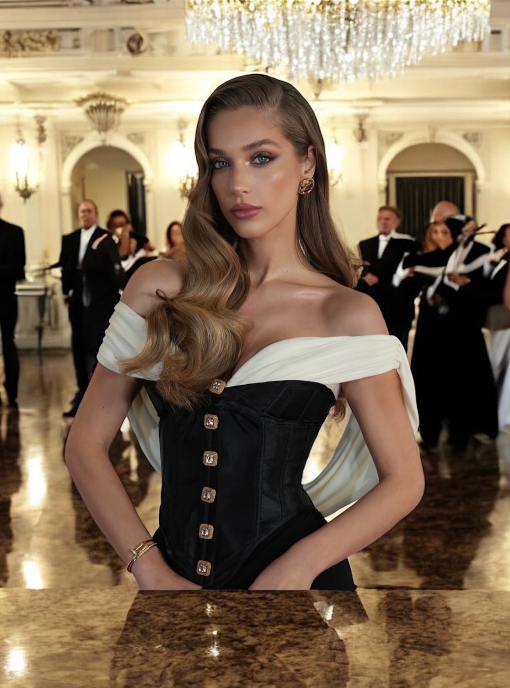 ROYAL NOIR CORSET