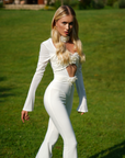 WHITE ROSE JUMPSUIT