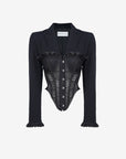 LACE CORSET BLAZER