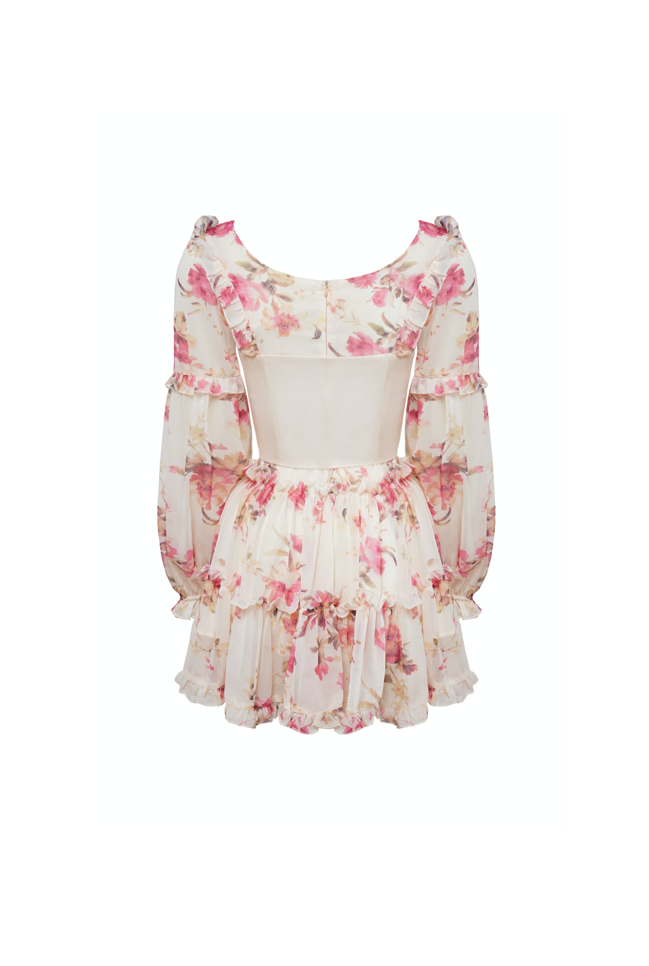FLORAL CORSET DRESS