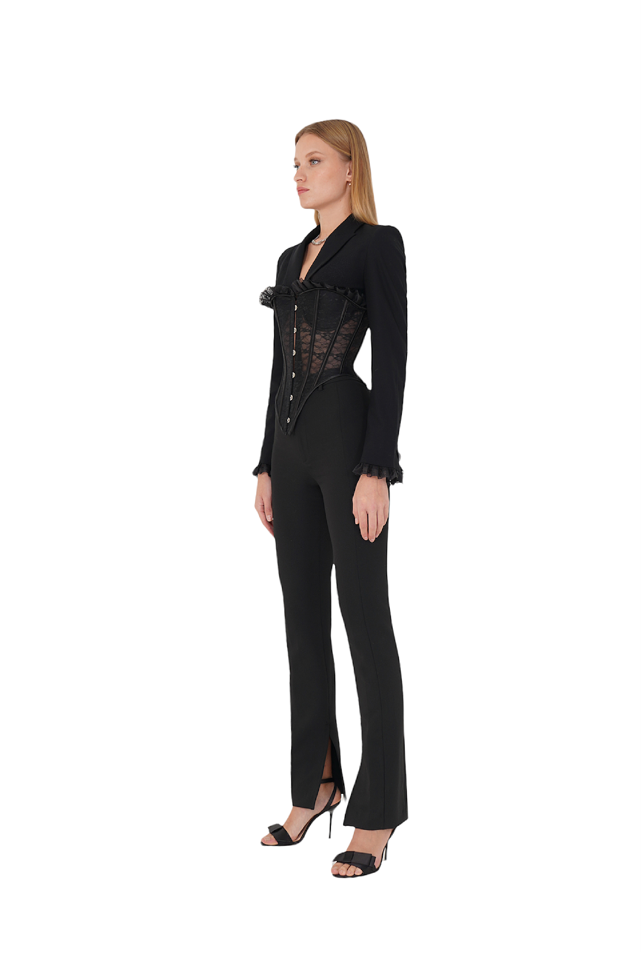LACE CORSET BLAZER – DUYGU AY COLLECTION