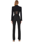 LACE CORSET BLAZER
