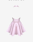 FAIRY PINK HALTERNECK DRESS