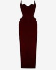 MAXI VELVET DRESS