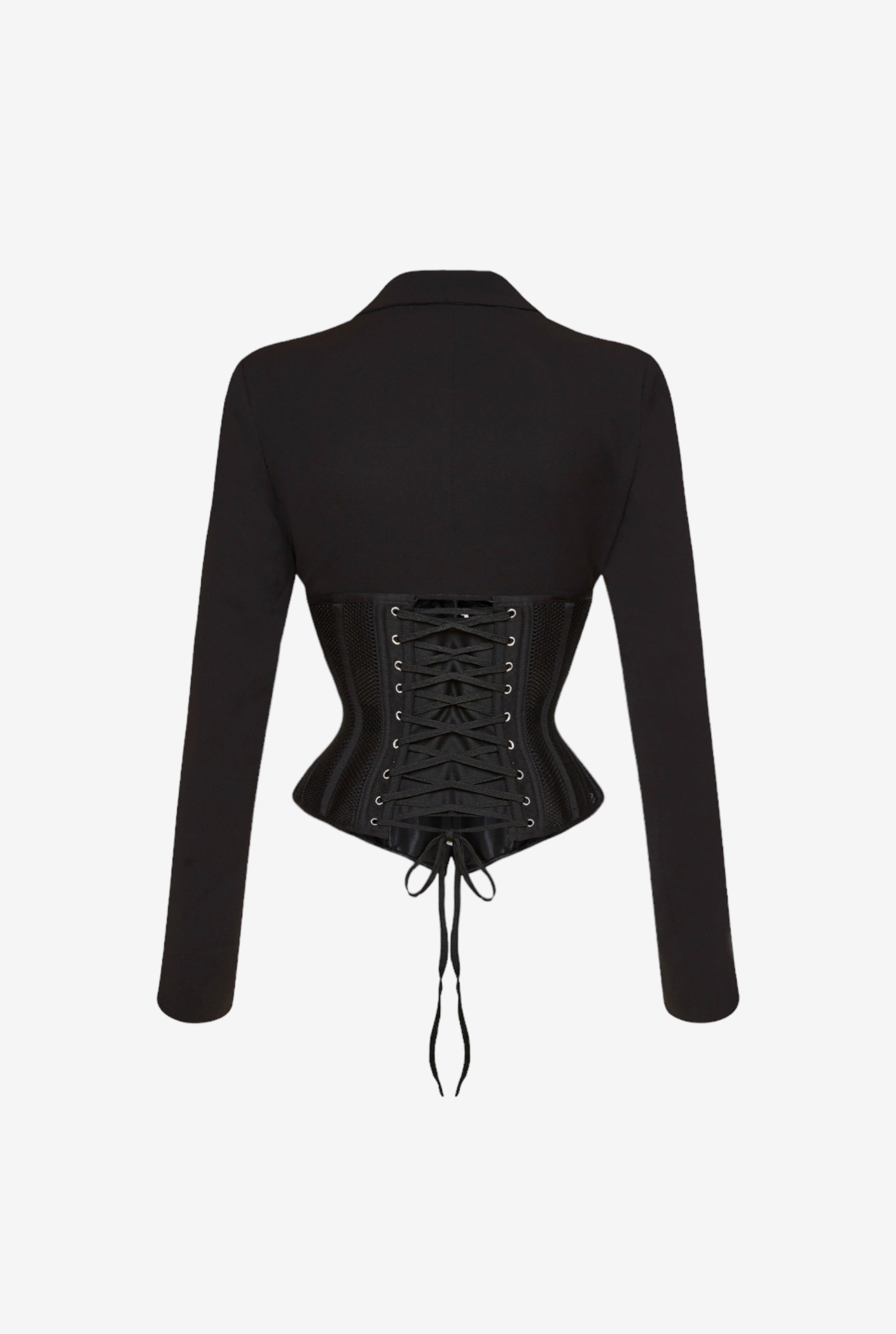 CORSET BLAZER NOIR