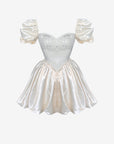 IVORY BALLOON DRESS